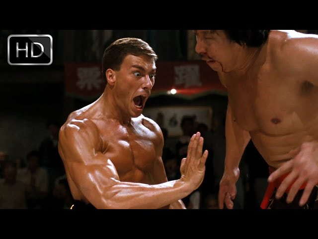 Bloodsport (1988) Primeras Peleas Parte #2 class=