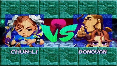 SUPER PUZZLE FIGHTER II TURBO (hard mode) | CHUN-LI | Capcom Fighting Collection