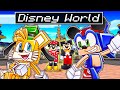 Sonic & Tails Disney LIFE in Minecraft! - Sonic Minecraft Stories