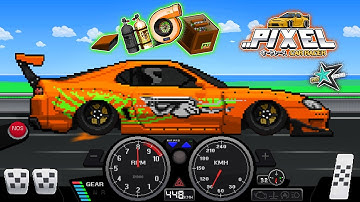 I Spent 1001 Hours Building the Fastest Supra Possible in Pixel Car Racer