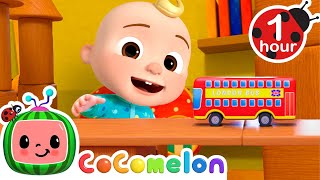 Can You Build A London Bridge With JJ? | 1 HOUR LOOP |Learning Cocomelon Nursery Rhymes & Kids Songs