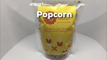 Gogrub Peanut Butter and Chocolate Popcorn