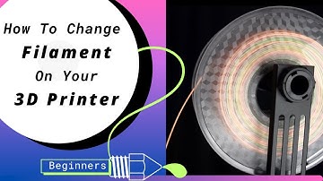 How To Change Filament On 3D Printer | 3D Printer Beginners | Ender 3 | Ender 3v2 #3dprinting