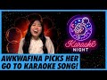 Awkwafina On Her Go To Karaoke Songs! - Shang-Chi and the Legend of the Ten Rings Interview