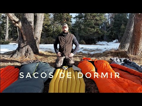 Sacos de Dormir para Nieve y tiempo frio / trucos para dormir caliente y esterillas aíslantes ⛺️🌲❄️