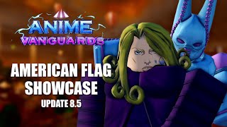 Funny Valentines New Vanguard Rarity American Flag Familiar Showcase In Anime Vanguards Update 8.5