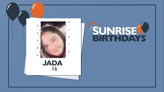 Sunrise Birthdays Tuesday