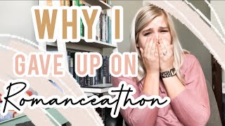#Romanceathon Vlog Days 5-7 [Dress Shopping, Opening up about stress, giving up on the readathon]