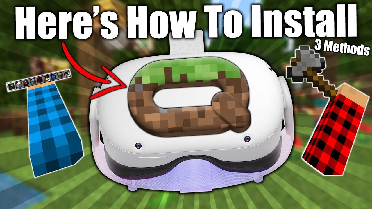 it guide  New  Quick \u0026 Easy Minecraft VR On Quest Install Guide - With \u0026 Without PC!