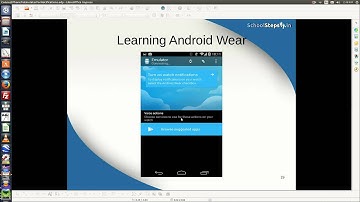 Connect Android Device To Android Wear Emulator For Notifications (Android wear tutorial)
