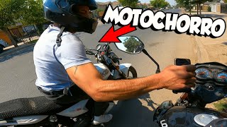 MOTOCHORRO ME INTENTA ROBAR, LO PERSIGO? #chile #motovlog #puentealto