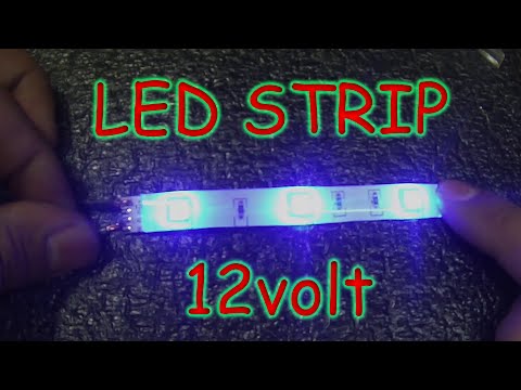 Video: Apeyron LED Strips: 12 V For 5 M And Other Diode Strip Options. Kit Installation