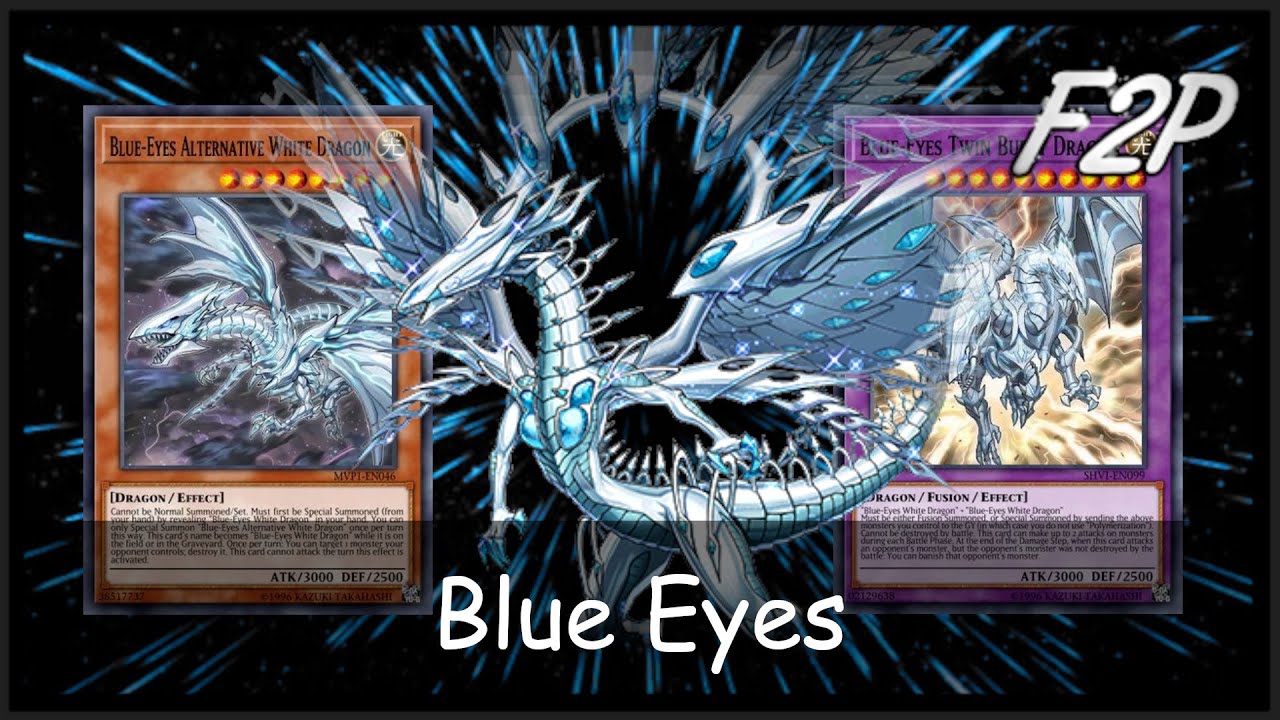 2020 YuGiOh Blue-Eyes Shining Dragon & Deep-Eyes White Dragon Playmat Free Tube