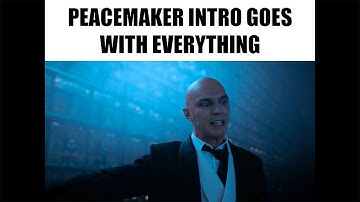 Peacemaker Intro goes with everything - Superman (2025)