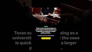 Texas sued a group accused of posing as a university for fraud