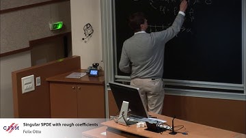 Felix Otto: Singular SPDE with rough coefficients