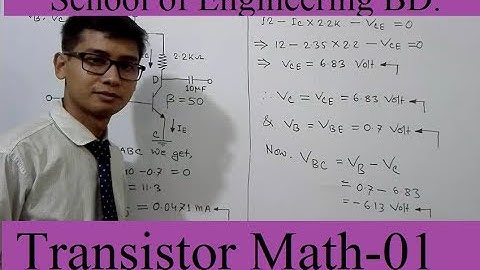 01. Transistor Mathematics solution [Lesson-02]