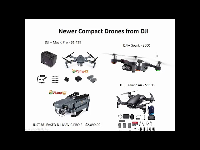 Watch Update on Drone Technology and Uses in Agriculture - November 9, 2018 on YouTube.
