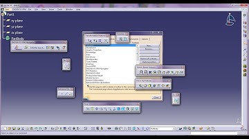 How to restore & reset toolbars in Catia v5?