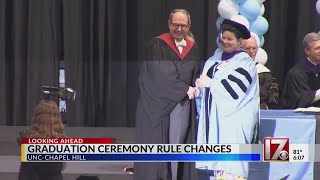 New guidelines in place for UNC-Chapel Hill graduation