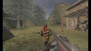 Return to Castle Wolfenstein Walkthrough: PPSH MOD - Forest [P1]