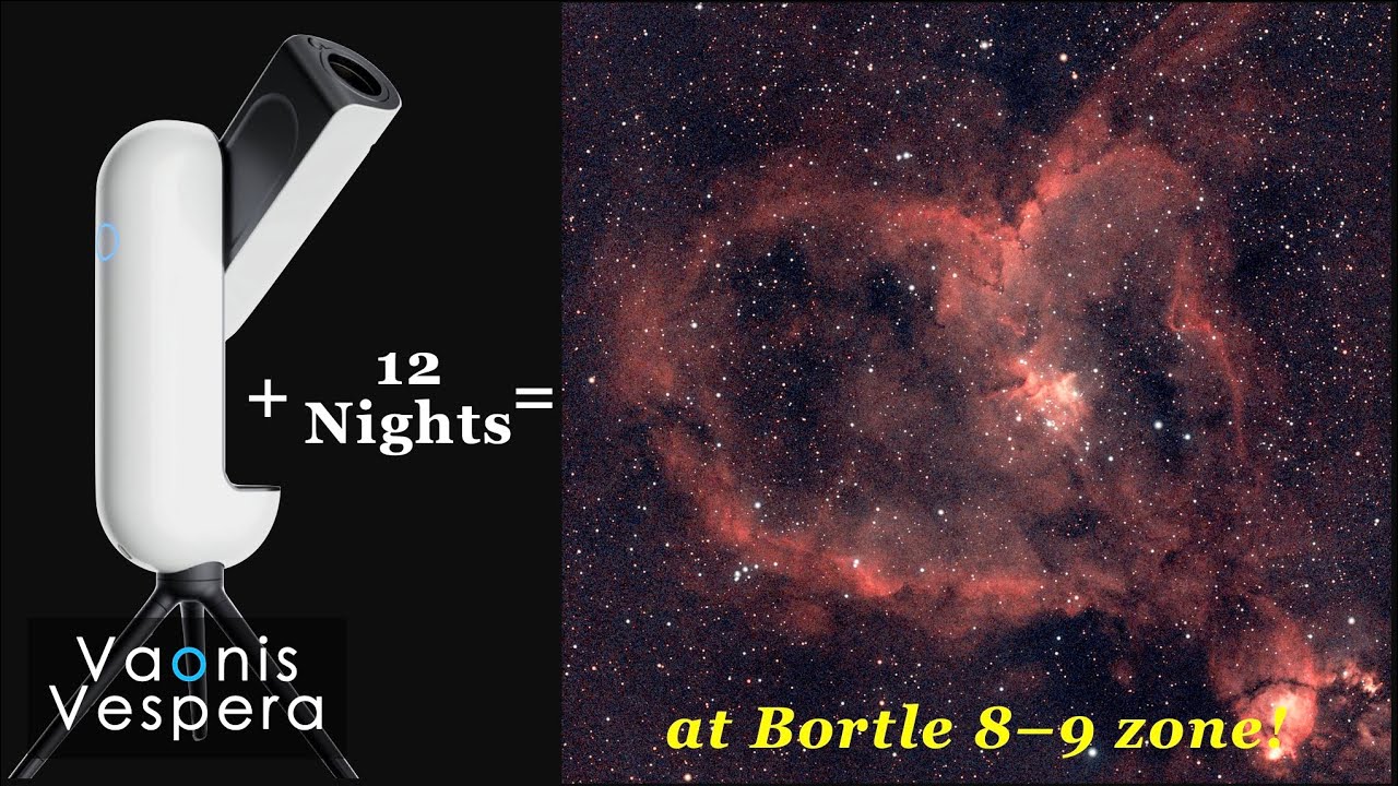 [EP.21] Image Processing of HEART NEBULA ❤️ (IC 1805) by Siril with 12 night data from Vespera