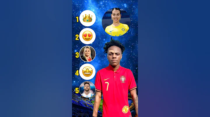 IShowSpeed Ranks Football Girls - Georgina vs Antonela vs Lehmann vs Celine vs Messi