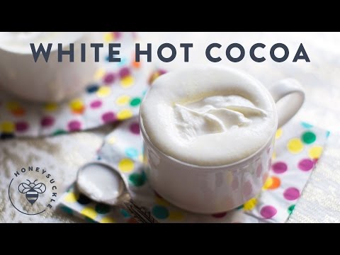 Winter White Hot Chocolate - COFFEE BREAK SERIES - HoneysuckleCatering