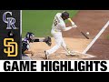 Rockies vs Padres Game Highlights (5/18/21) | MLB Highlights