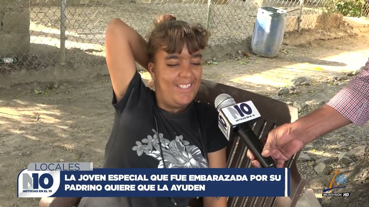 LA JOVEN ESPECIAL QUE FUE EMBARAZADA POR SU PADRINO QUIERE QUE LA AYUDEN