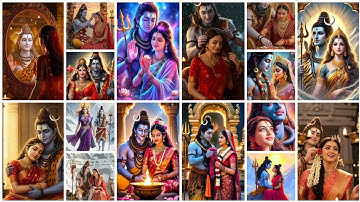 Lord Shiva & Parvati Dp images | Shiv Parvati cartoon dp image |Mahadev whatsapp dp/status/photo/dpz