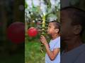 DIY Amazing Crazy Tree Toy and Four Bamboo Tube with Balloon #Eco-Craft #Toy