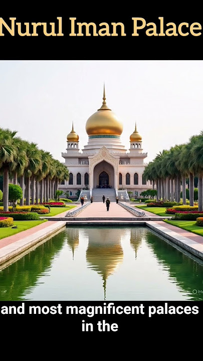 Nurul Iman Palace from the back right and left ||#kingdom  #planet #space