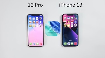 iOS 26 BETA SPEED TEST - iPhone 13 vs iPhone 12 Pro
