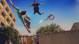 BMX vs PARKOUR in 4K