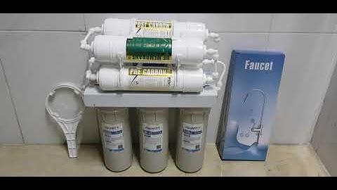 Máy lọc nước UF không dùng điện không mất nước thải bỏ