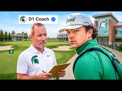 I Tried Out For Michigan State’s D1 Golf Team…