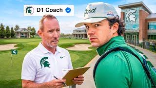 I Tried Out For Michigan State’s D1 Golf Team…