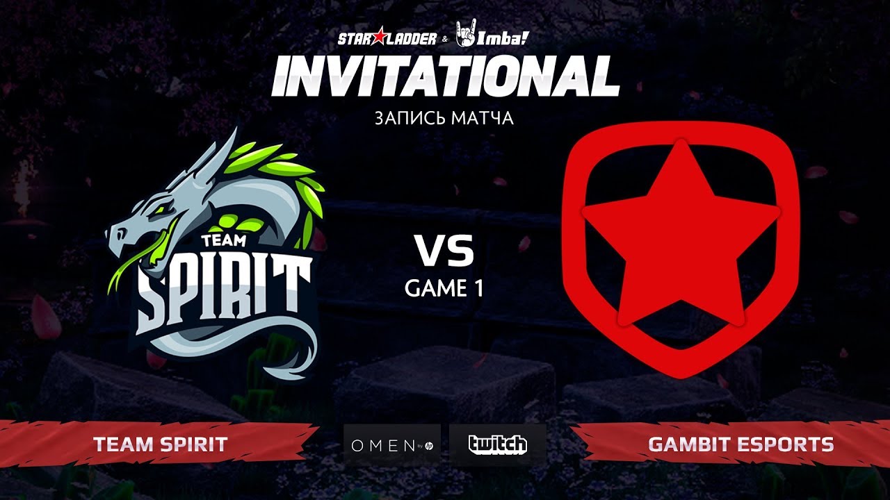 Team Spirit против Gambit Esports, Первая карта, SL Imbatv Invitational ...