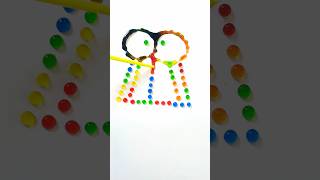 🌈🎨🧸Hag Teddy Colour Drop Mixing #hag #teddy #art #drop #mixing🔵🔴🟢