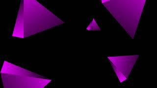 Фиолетовые вращающиеся треугольники видеофон,футаж / background, futage  violet rotating triangles