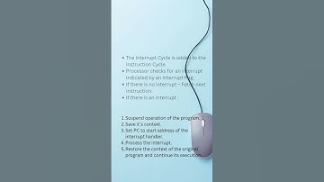 Basic Instruction Cycle with Interrupt(computer organization and Architecture) 2nd part