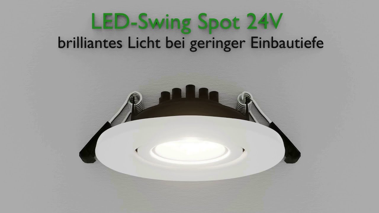 LED Swing-Spot 24V: So individuell wir Ihr Zuhause