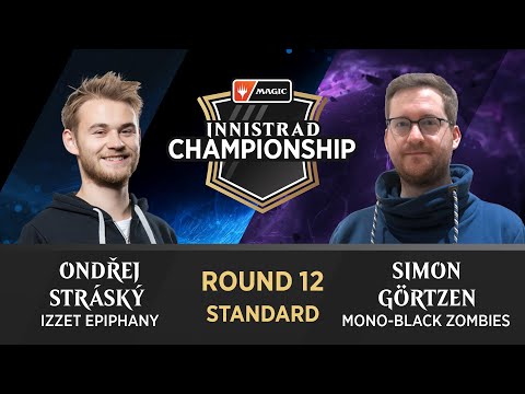 Simon Görtzen Vs Ondřej Stráský | Standard Round 12 | Innistrad Crimson Vow Championship