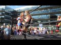 Heathens vs jonathan cross  jefferson james  pro wrestling unleashed propeller arcade aug 12 2023