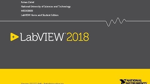 LabVIEW 2018 - Controls and Indicators (Remainder and Quotient Function) - Lecture 4 - English
