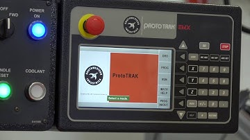 XYZ EMX Milling machine tool programming demonstration