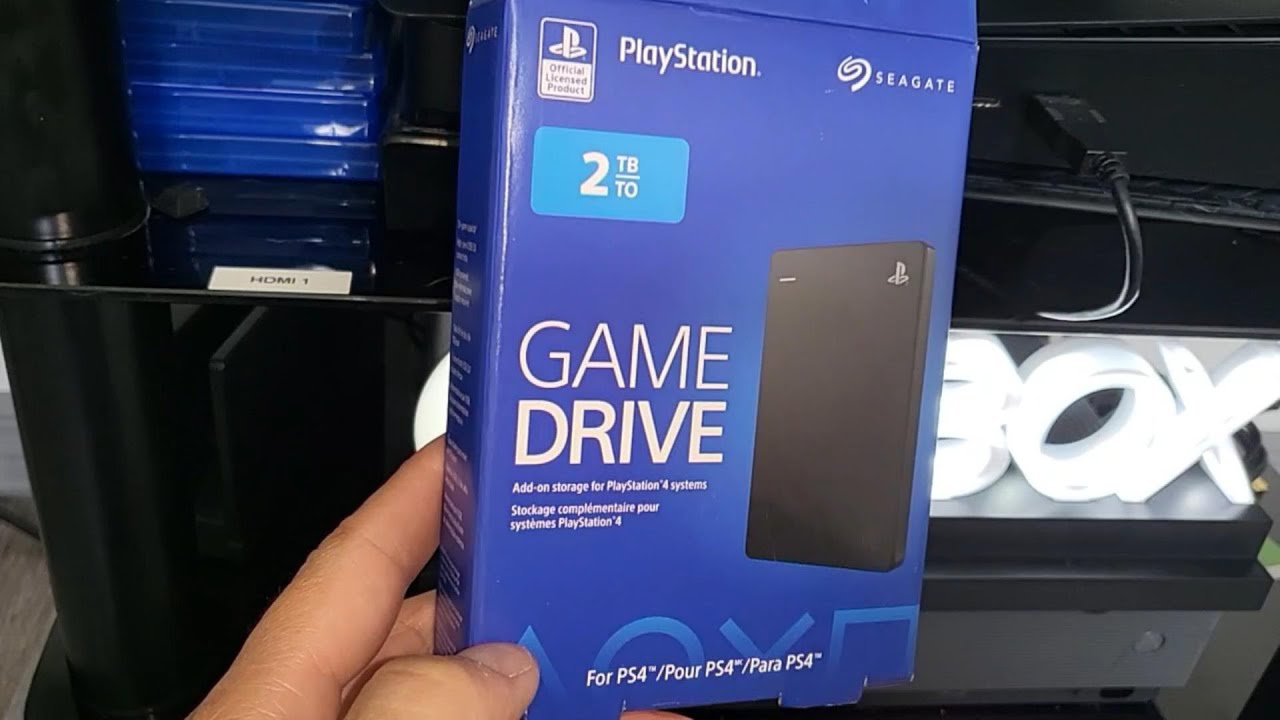 Seagate Game Drive for PlayStation - External Storage for PS5