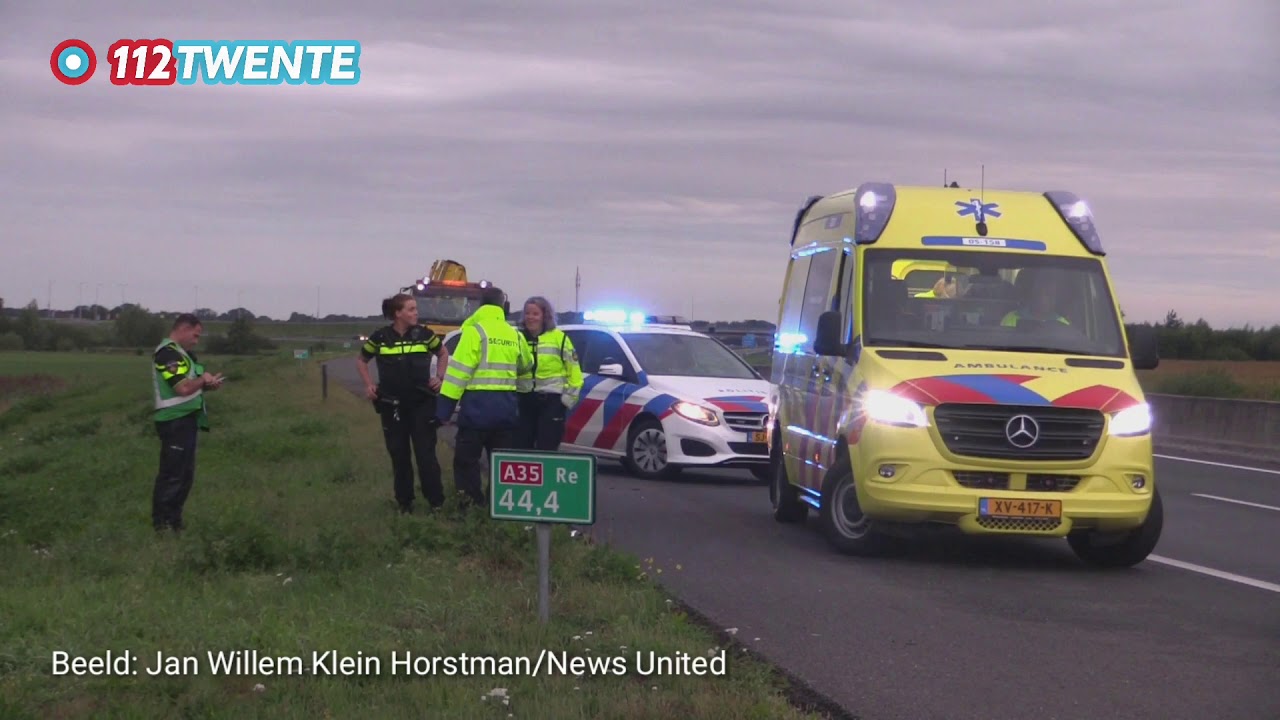 112Twente - Ongeval A35 Wierden 01-09-2019