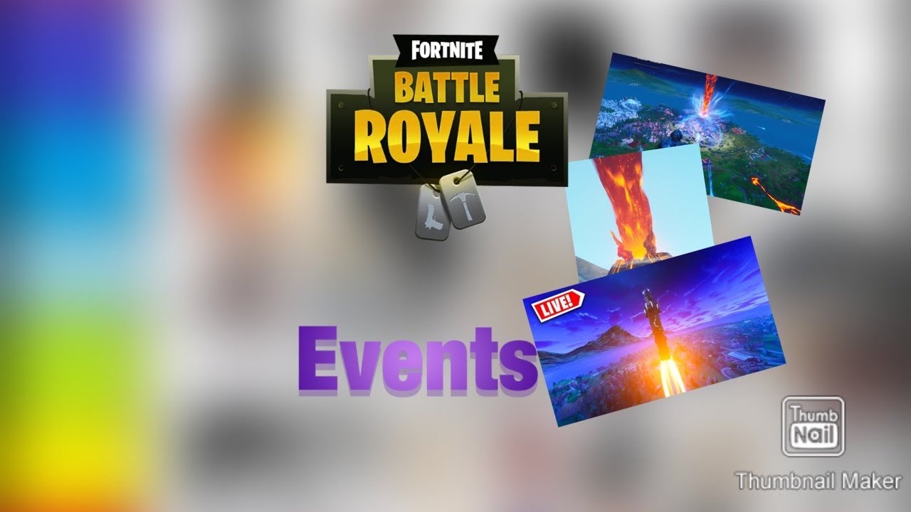 Ranking All Fortnite Live Events!!!!! YouTube